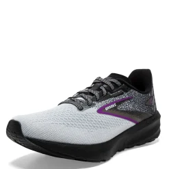 Running*Brooks Women's , Launch 10 Running Shoe Black/White/Violet