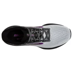 Running*Brooks Women's , Launch 10 Running Shoe Black/White/Violet