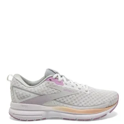 Running*Brooks Women's , Trace 3 Running Shoe White/Orchid/Apricot