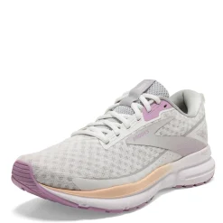 Running*Brooks Women's , Trace 3 Running Shoe White/Orchid/Apricot
