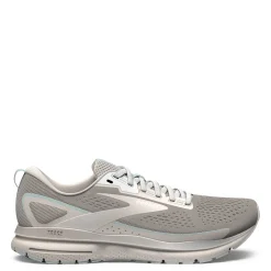 Running*Brooks Women's , Trace 3 Running Shoe Crystal Grey/Blue Glass/White