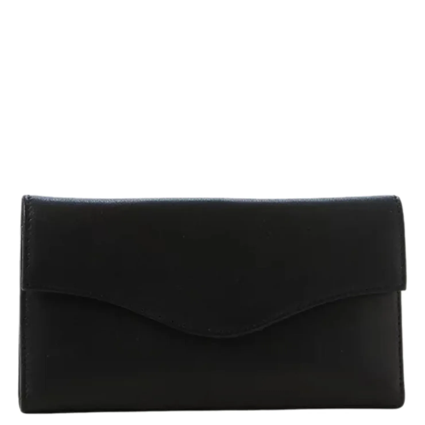 Wallets*Bueno of California Women's Bueno, Flap Frame Clutch Wallet Black