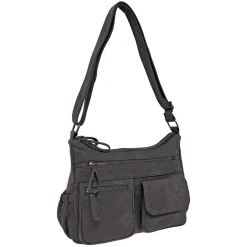 Handbags*Bueno of California Women's , Crossbody Bag Grey
