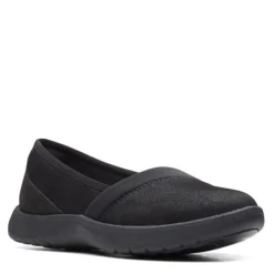 Walking*Clarks Women's , Adella Pace Slip-On Black