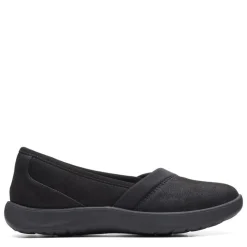 Walking*Clarks Women's , Adella Pace Slip-On Black