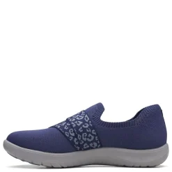 Walking*Clarks Women's , Adella Stride Slip-On Navy
