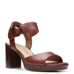 Heeled Sandals*Clarks Women's , AmbyrLyn Ruby Sandal Brithish Tan