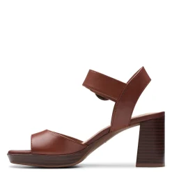 Heeled Sandals*Clarks Women's , AmbyrLyn Ruby Sandal Brithish Tan