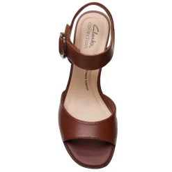 Heeled Sandals*Clarks Women's , AmbyrLyn Ruby Sandal Brithish Tan