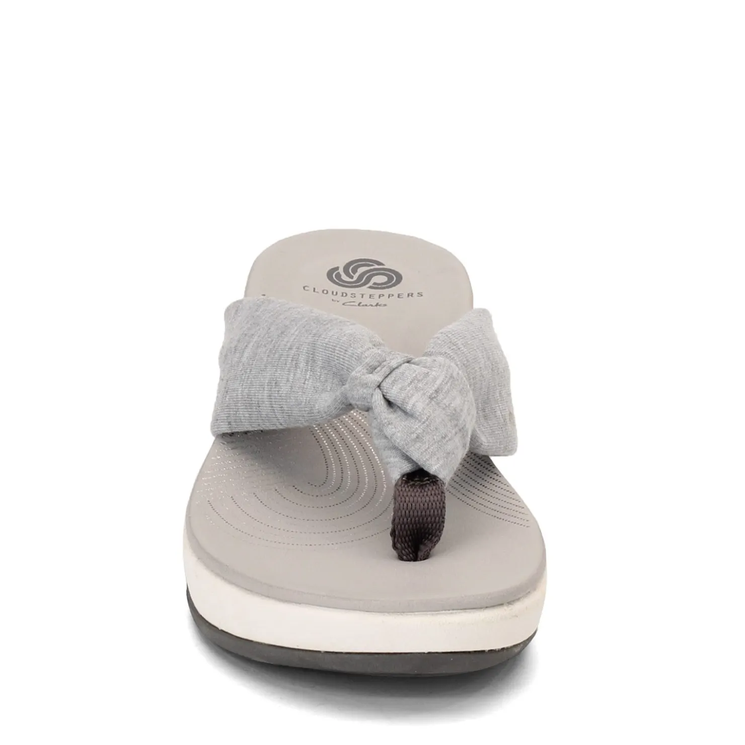 Flip Flops*Clarks Women's , Arla Glison Thong Sandals Heather Grey