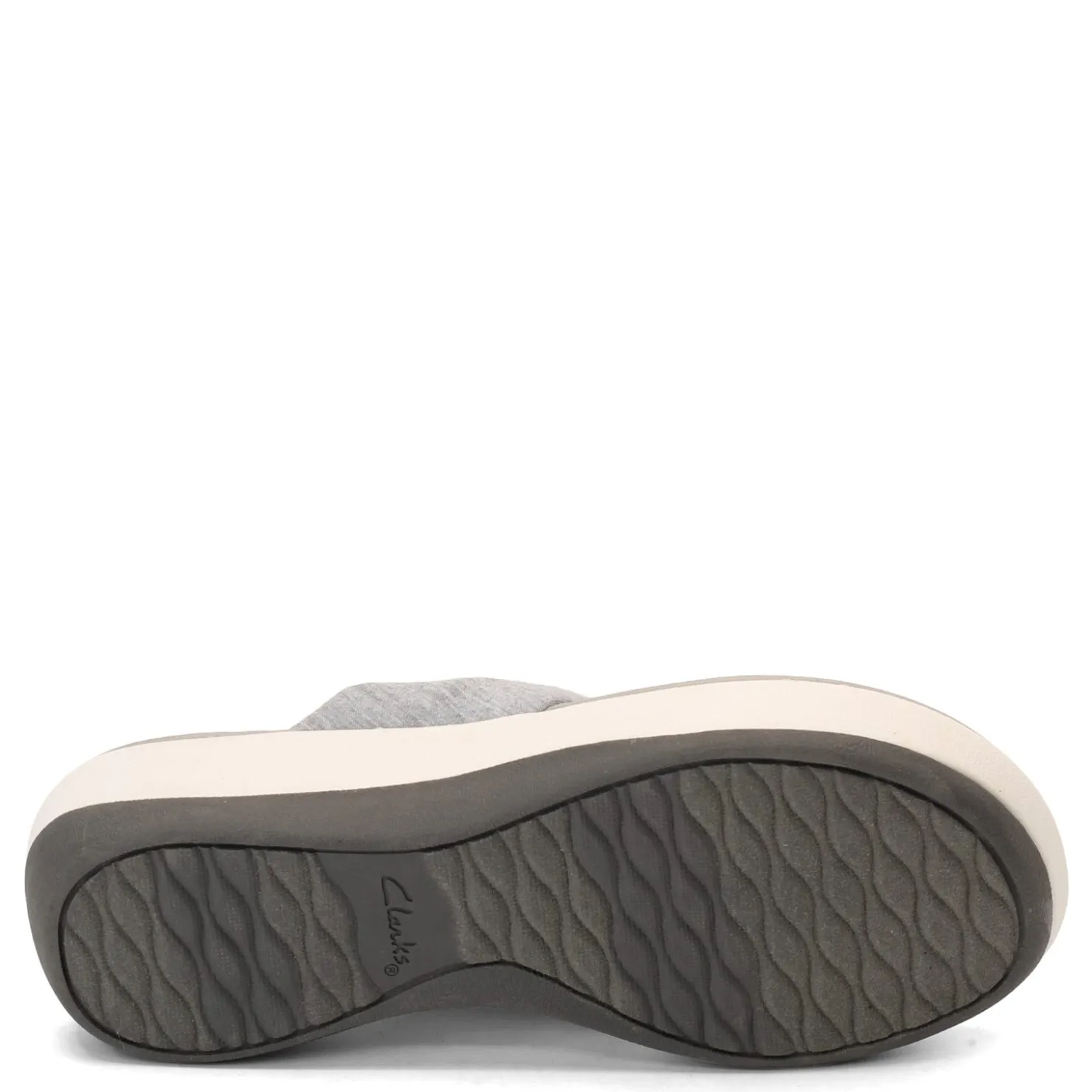 Flip Flops*Clarks Women's , Arla Glison Thong Sandals Heather Grey