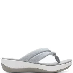 Flip Flops*Clarks Women's , Arla Kaylie Sandal Gray