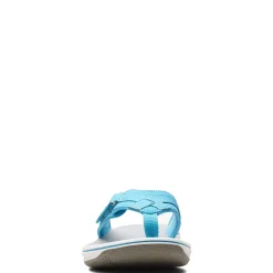 Flip Flops*Clarks Women's , Breeze Sea Sandal Aqua