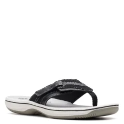Flip Flops*Clarks Women's , Brinkley Keely Sandal Black