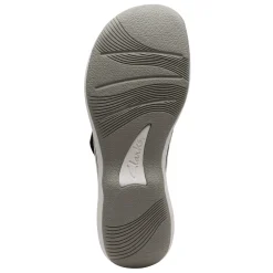 Flip Flops*Clarks Women's , Brinkley Keely Sandal Black
