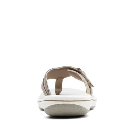 Footbed Sandals*Clarks Women's , Brinkley Keely Sandal Greystone
