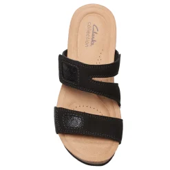 Wedges*Clarks Women's , Calenne Maye Sandal Black