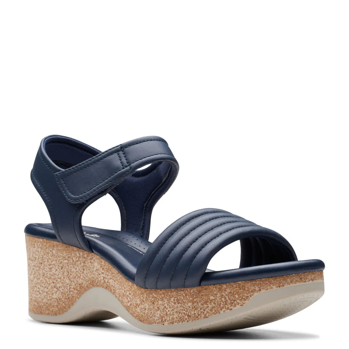 Heeled Sandals*Clarks Women's , Chelseah Gem Sandal Navy