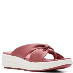 Wedges*Clarks Women's , Drift Ave Sandal Dusty Pink Rose