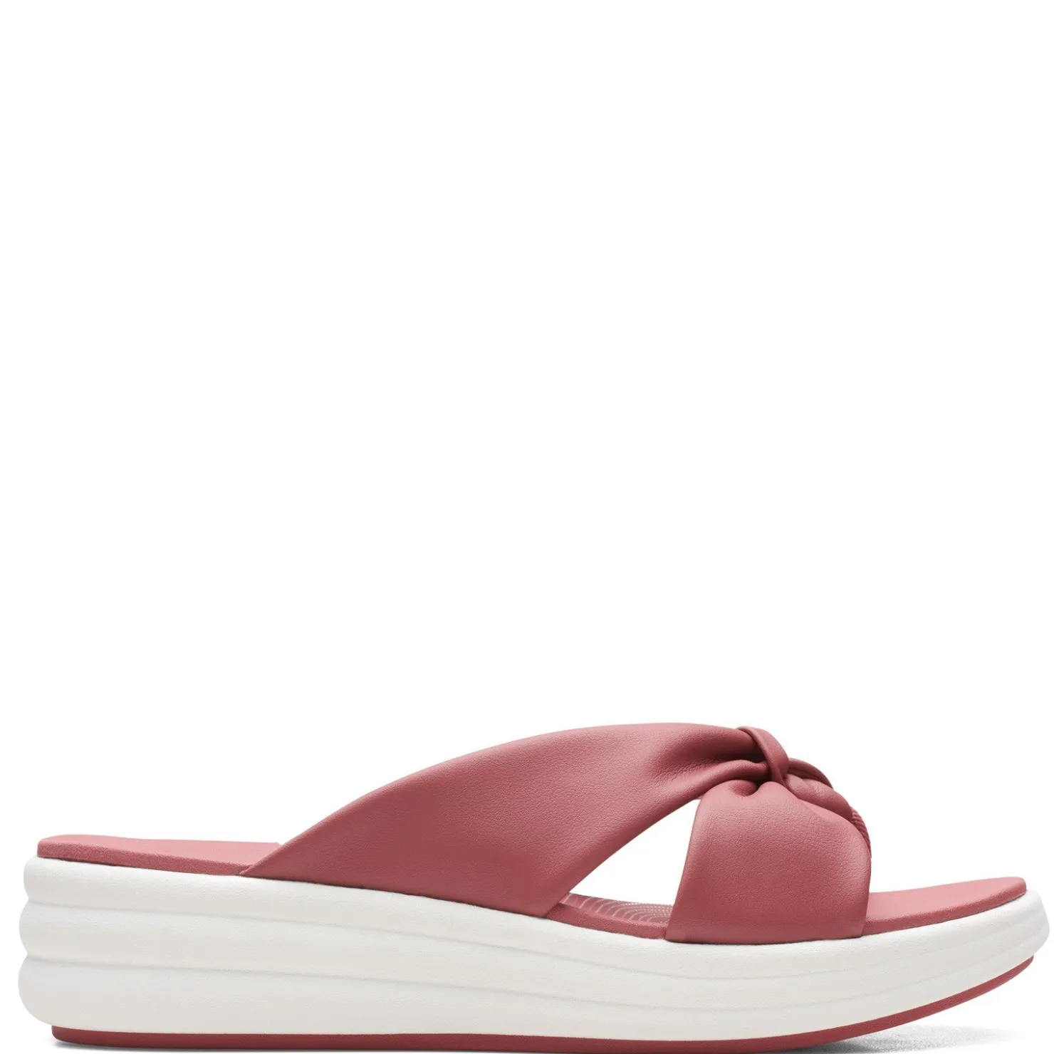 Wedges*Clarks Women's , Drift Ave Sandal Dusty Pink Rose