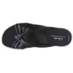 Wedges*Clarks Women's , Drift Ave Sandal Black