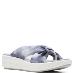 Flip Flops*Clarks Women's , Drift Ave Sandal Black Combi