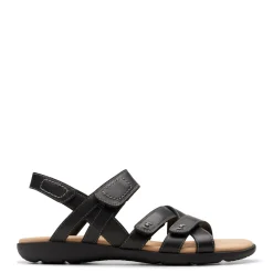 Footbed Sandals*Clarks Women's , Elizabelle Gem Sandal Black