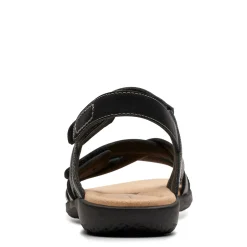 Footbed Sandals*Clarks Women's , Elizabelle Gem Sandal Black