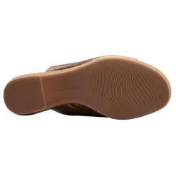 Wedges*Clarks Women's , Giselle Orchid Sandal Pewter