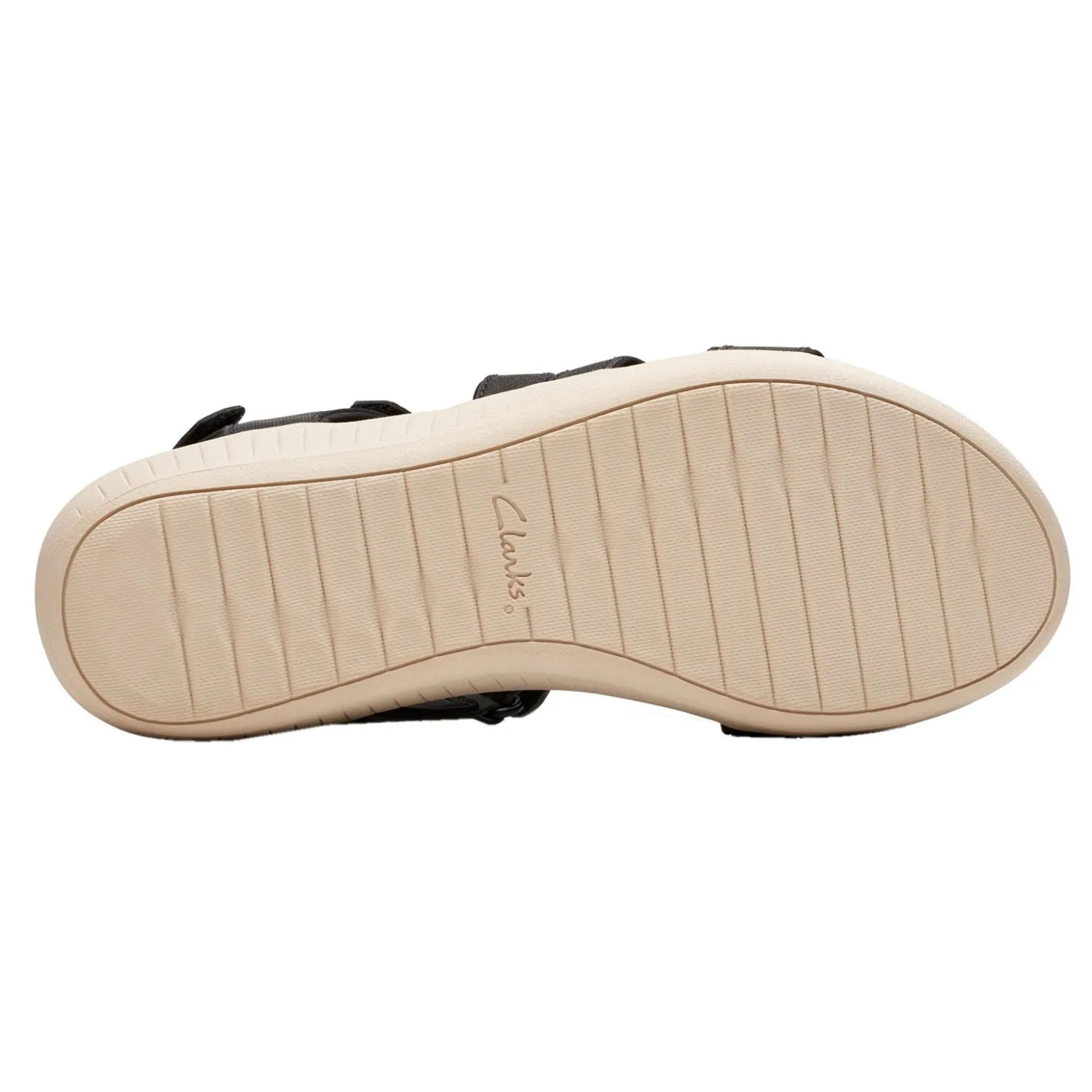 Wedges*Clarks Women's , Glide Hi Ella Sandal Black