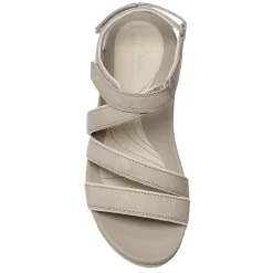 Wedges*Clarks Women's , Glide Hi Ella Sandal Stone