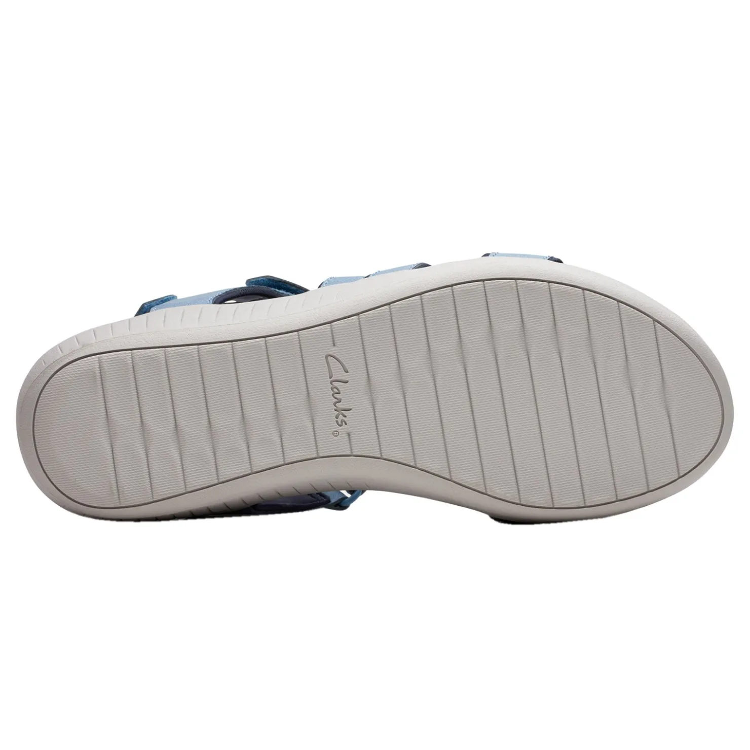 Wedges*Clarks Women's , Glide Hi Ella Sandal Denim