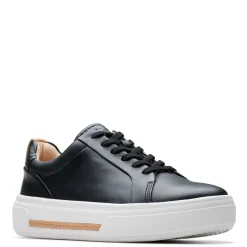 Fashion & Street*Clarks Women's , Hollyhock Walk Sneaker Black Leather