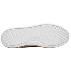 Fashion & Street*Clarks Women's , Hollyhock Walk Sneaker Silver Leather