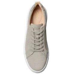 Fashion & Street*Clarks Women's , Hollyhock Walk Sneaker Stone Interest Leather