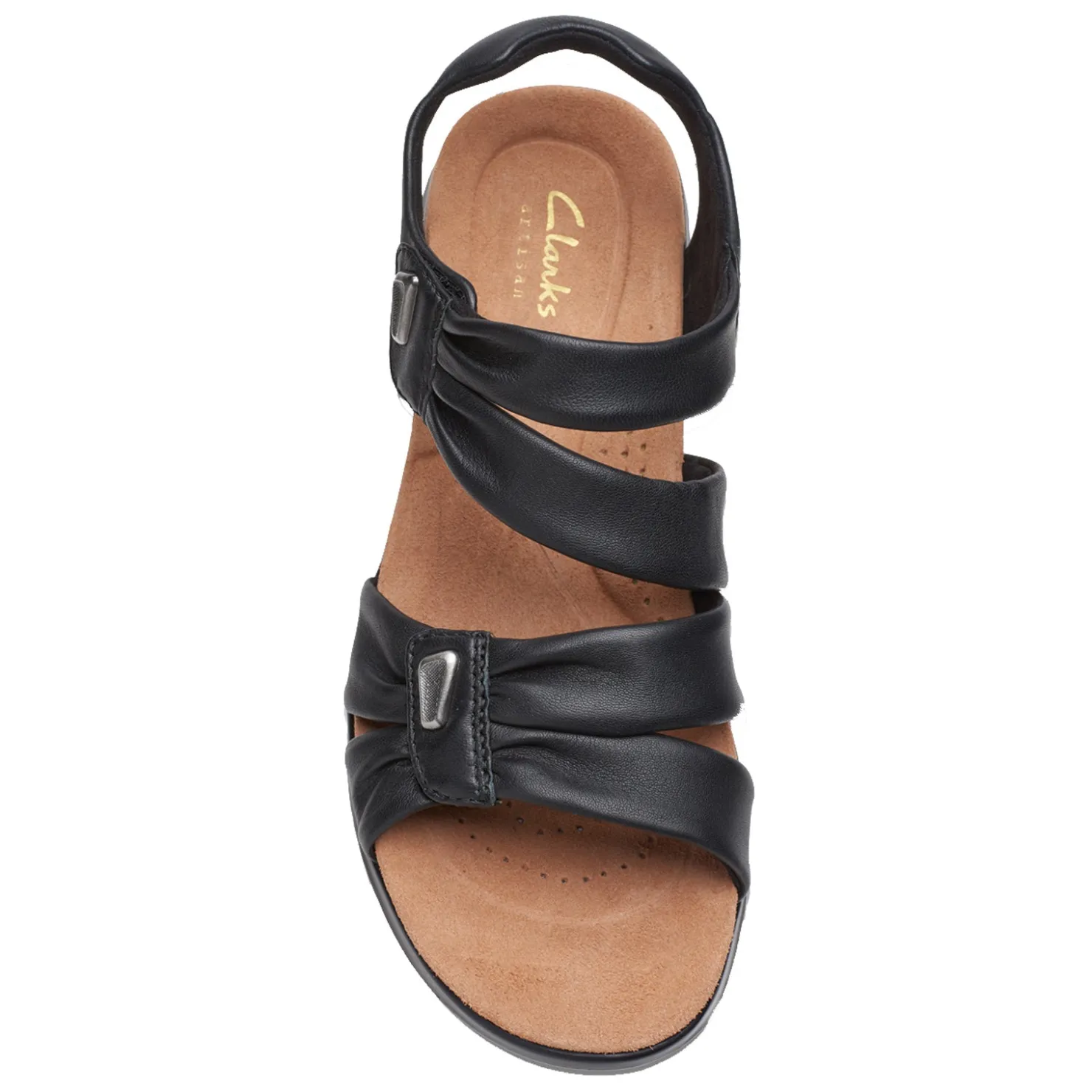 Footbed Sandals*Clarks Women's , Kilty Ave Sandal Black