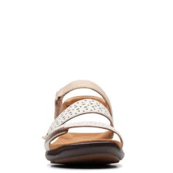 Footbed Sandals*Clarks Women's , Kilty Way Sandal White