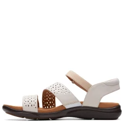 Footbed Sandals*Clarks Women's , Kilty Way Sandal White