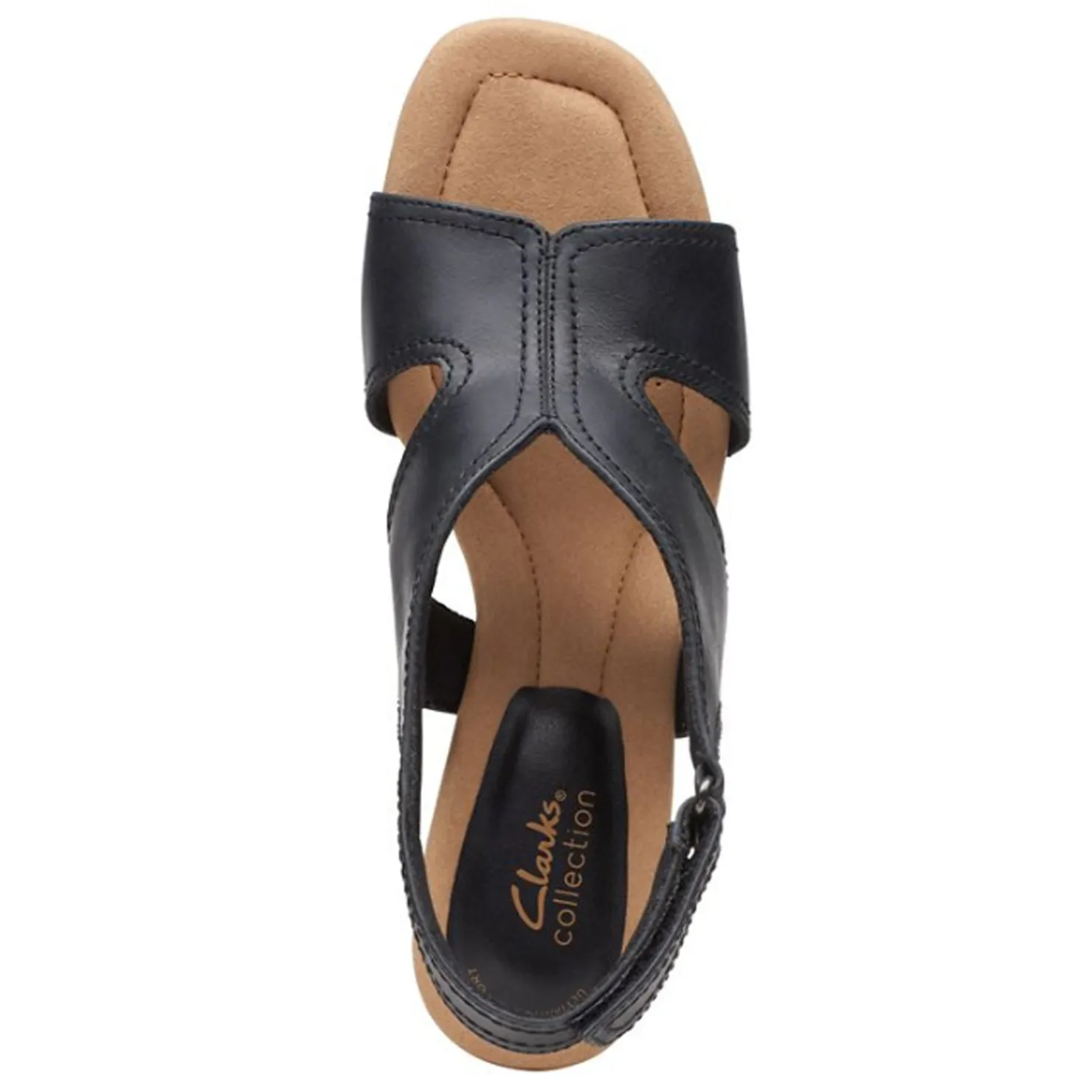 Wedges*Clarks Women's , Kyarra Aster Sandal Black