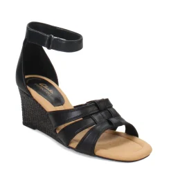 Wedges*Clarks Women's , Kyarra Joy Sandal Black