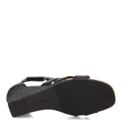 Wedges*Clarks Women's , Kyarra Joy Sandal Black