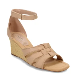 Wedges*Clarks Women's , Kyarra Joy Sandal Beige