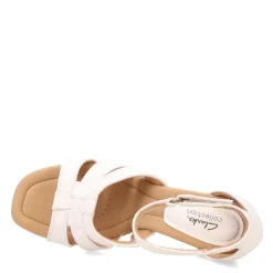 Wedges*Clarks Women's , Kyarra Joy Sandal White