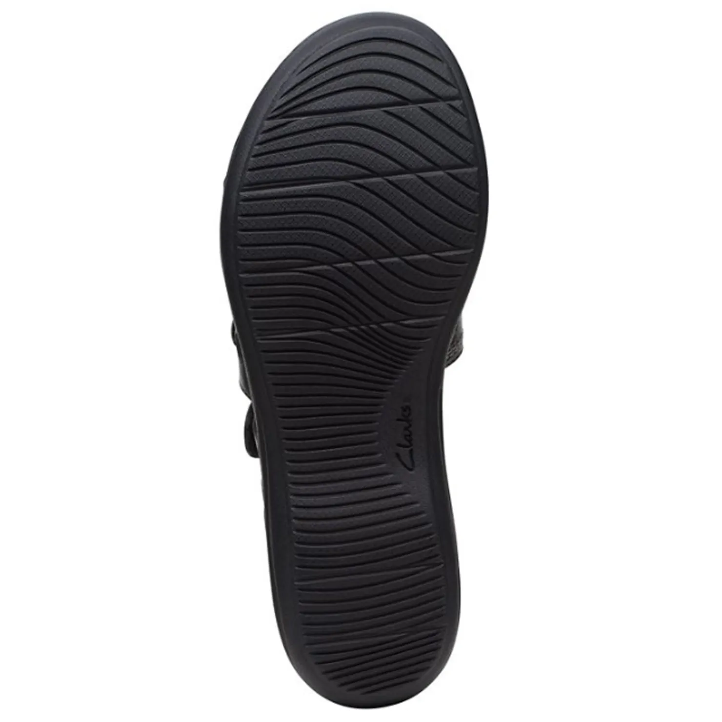 Footbed Sandals*Clarks Women's , Laurieann Ayla Sandal Black