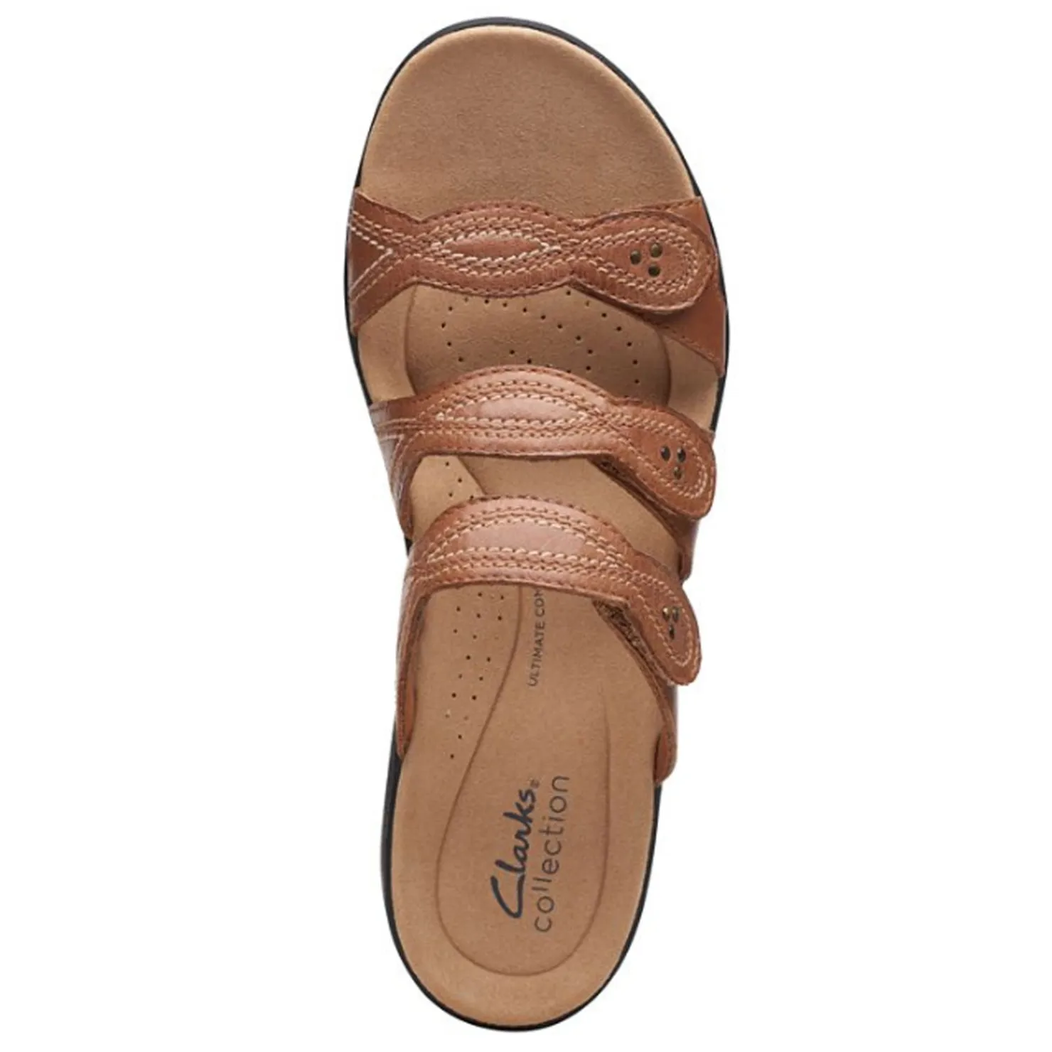 Footbed Sandals*Clarks Women's , Laurieann Ayla Sandal Tan