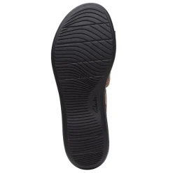 Footbed Sandals*Clarks Women's , Laurieann Ayla Sandal Tan