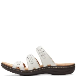 Footbed Sandals*Clarks Women's , Laurieann Cove Sandal White