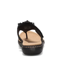 Flip Flops*Clarks Women's , Laurieann Gema Sandal Black
