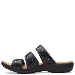 Footbed Sandals*Clarks Women's , Laurieann Nora Sandal Black