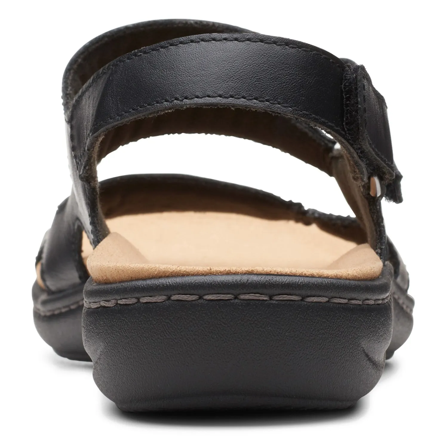 Footbed Sandals*Clarks Women's , Laurieann Style Sandal Black